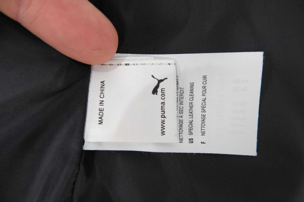 Puma Ferrari skóra męska kurtka r L