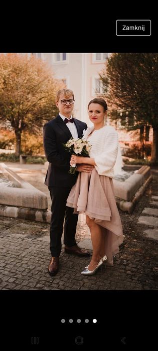 Piękna suknia na ślub cywilny