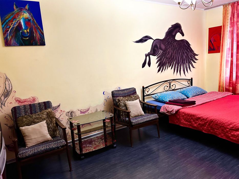 Квартира Посуточно жд вокзал( 2 мин), клиника Очі, Ультрамарин, МВД