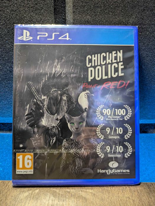Chicken Police: Paint it Red! PS4 / PS5 - klimatyczna gra przygodowa noir