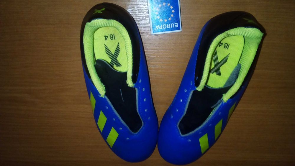 Продам кроссовки детские синие  ADIDAS  размер 30