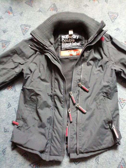 Kurtka Super dry double blacklabel M wiosenna jesienna jesienna medium