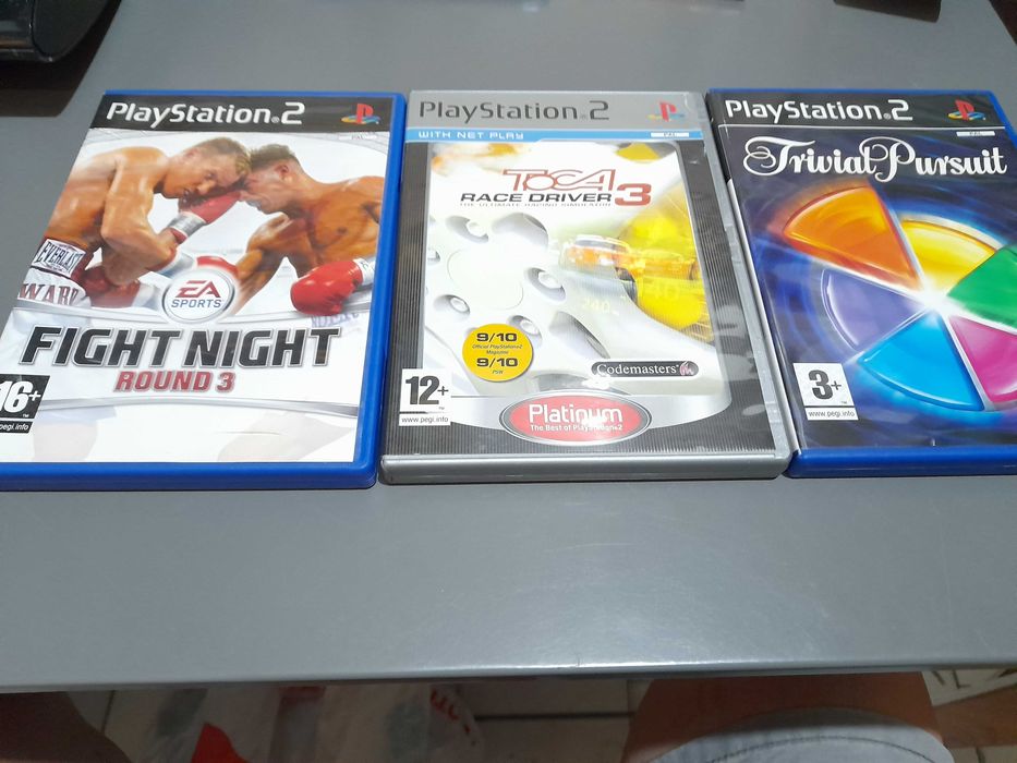 Jogos PlayStation 2 originais e em bom estado. Jogos adquiridos na década de 2000. Sempre o mesmo proprietário.