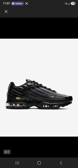 NIKE AIR MAX PLUS III TN Black Dark Smoke Grey kazdy rozmiar