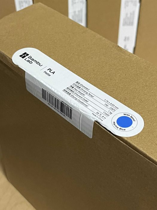 Filamento Bambu Lab PLA / PETG 1kg com Bobine – Novo a estrear
