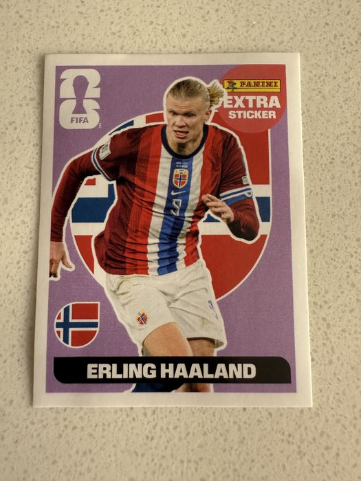 Extra Sticker Base - Erling Haaland - Mundial 2026