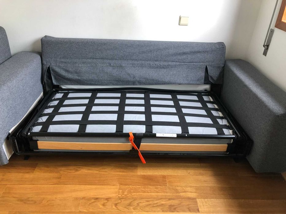 sofá cama aconchegante