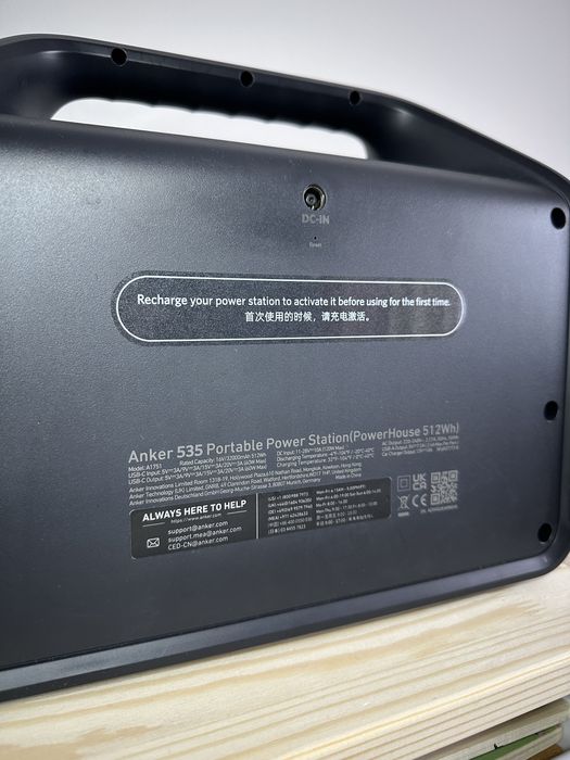 Зарядна станція ANKER 535 PowerHouse - 512Wh/AC 500W