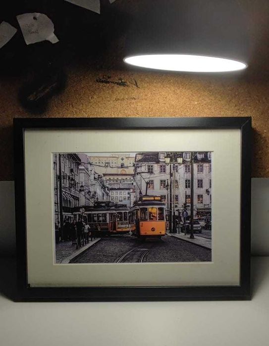 elétrico Lisboa , quadro com fotografia original