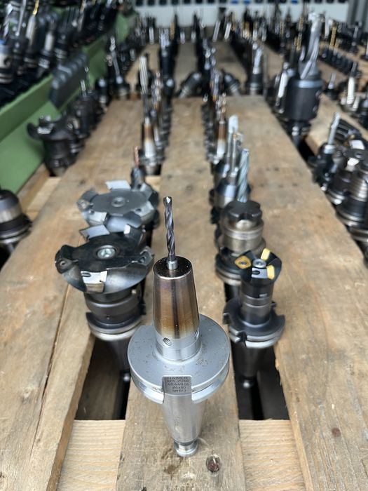 Oprawka sk 40 termokurczliwa HAIMER 6x80 +  wiertlem wentylowane  VHM