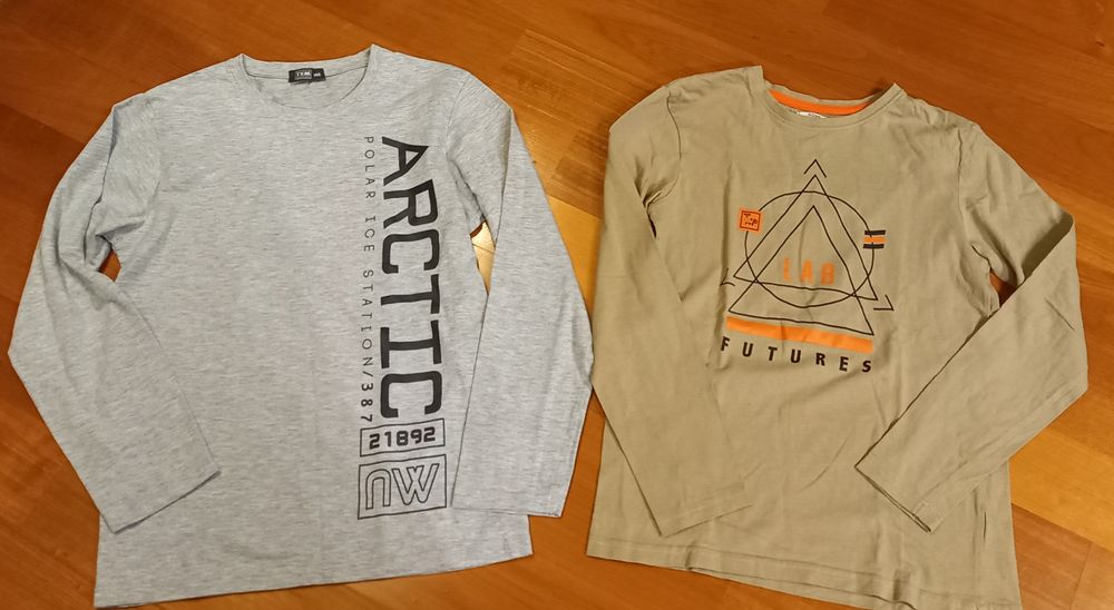 Koszulki/bluzki chłopięce 140/152 (cena za 6 szt)