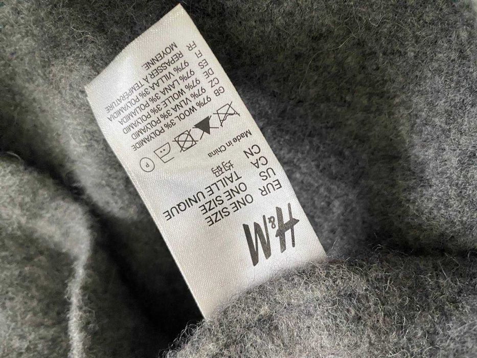 H&M сірий вовняний берет