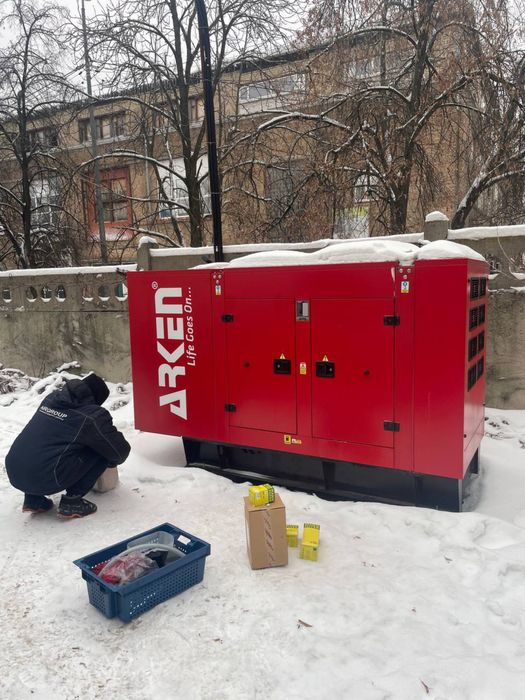 Генератор дизельний для насосів 65кВт