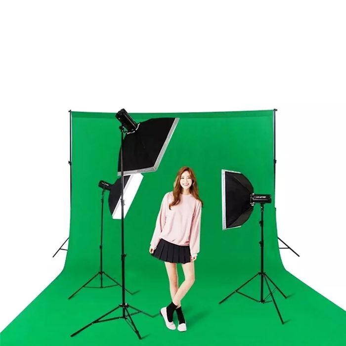 Тримач фото фону, ворота для фото фону  3×3м +4 затискачі+сумка