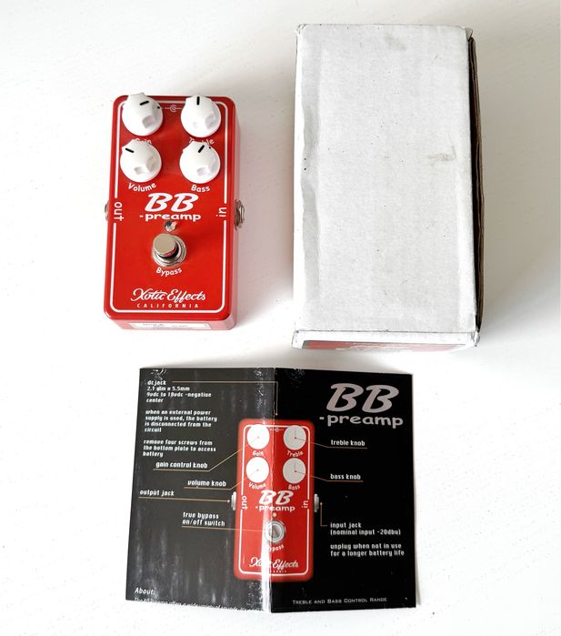Xotic BB Preamp Overdrive v1.5