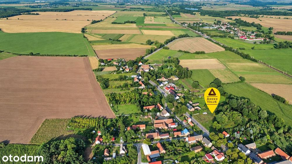 Działka z projektem, pozwoleniem na budowę i materiałami