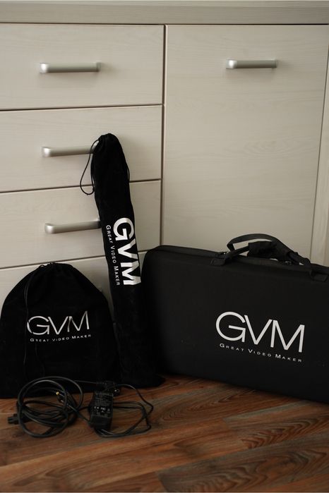 Постійне LED відеосвітло GVM 800D-RGB (3200-5600K)