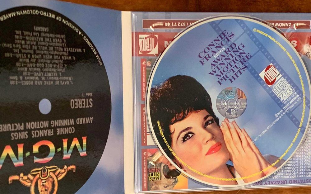 Connie Francis - Sings Award Motion Picture Hits -CD -stan EX+ UNIKAT!