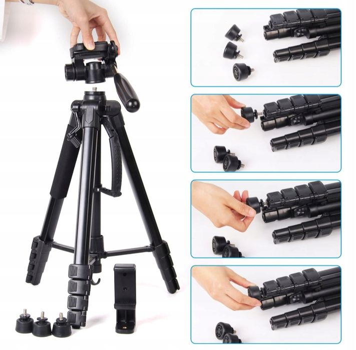 Statyw Fotograficzny  TRIPOD 188cm CAMBOFOTO SAB265 1/4"
