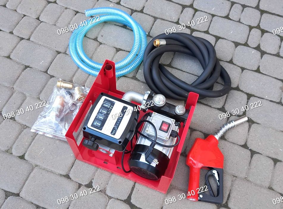 Насос-станція для дизеля, міні АЗС, модульна заправка 220V