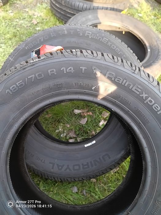 Opony letnie Uniroyal 185/70/14 2020r.