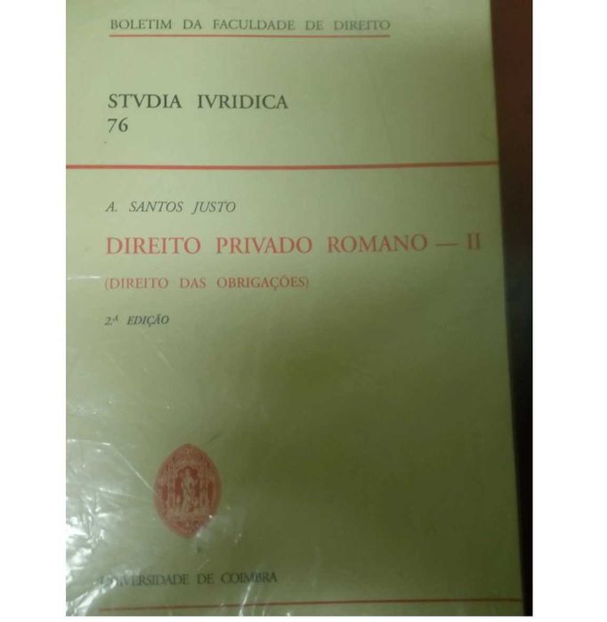 Teoria Geral da Relação Jurídica - I e II - Manuel de Andrade e outros
