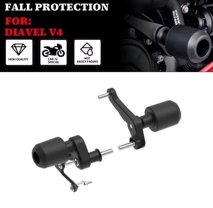 Крашпеды Ducati Diavel V4 2023+, курки, педали, Evotech