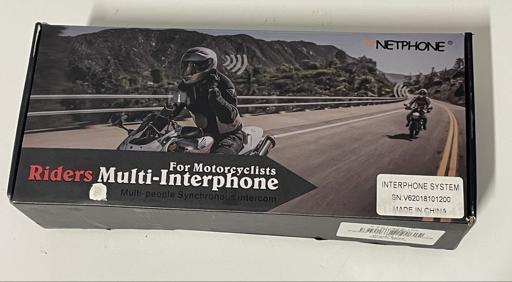 Intercomunicador Bluetooth mota 2 unidades