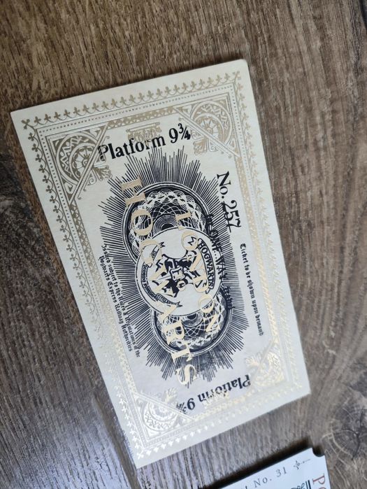 Harry Potter magiczny zestaw Różczka Remus Lupin bilety do Hogwartu