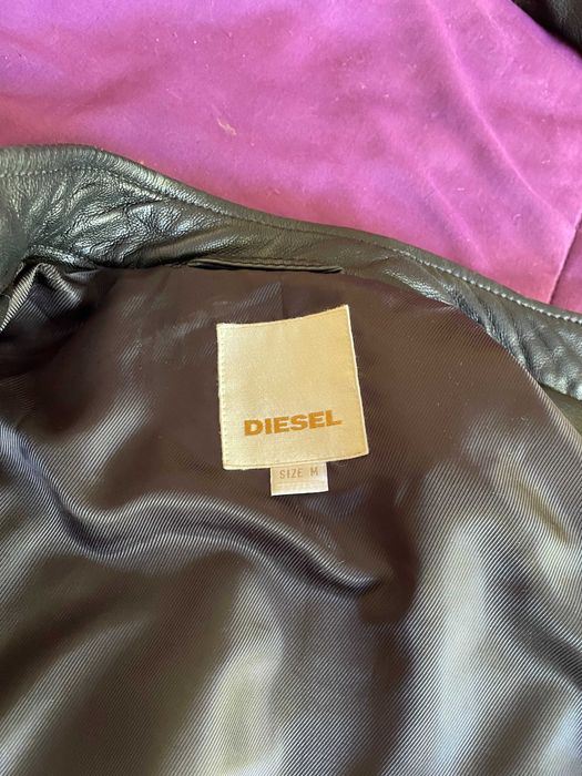 Casaco de couro DIESEL