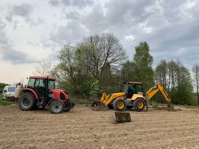 Usługi Koparko Ładowarką Koparką Rozbiórki Koparka ładowarka Ziemne