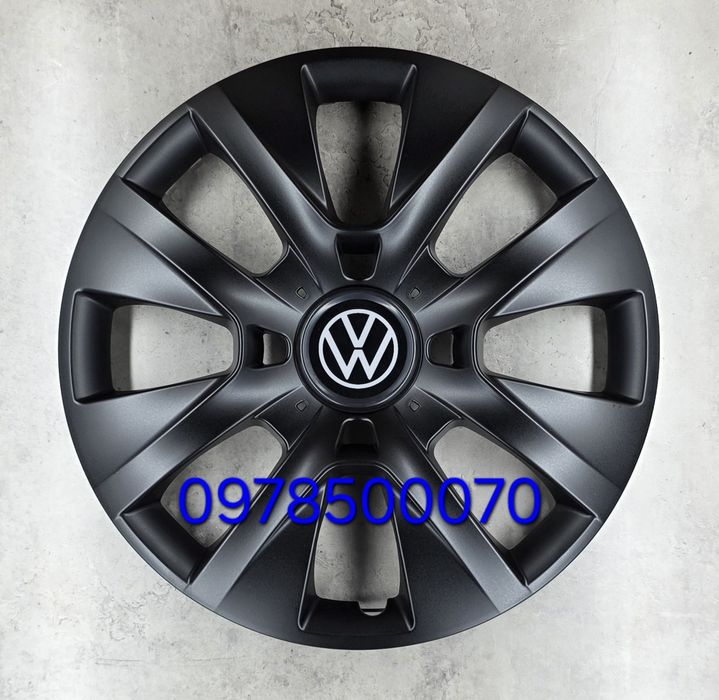 Ковпаки Фольксваген R15 Volkswagen Polo Fox T-Roc Passat Golf Jetta