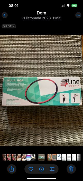 Hula-hop sklladane ,