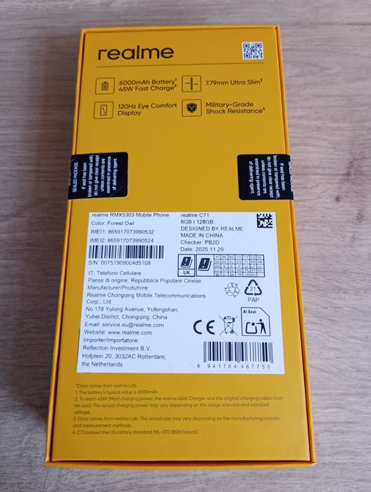 Telefon C71 -fabrycznie zapakowany
