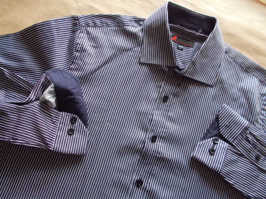 -L- DRESSMANN 1967 Premium Nowa Koszula Męska L 41/42 cm UK