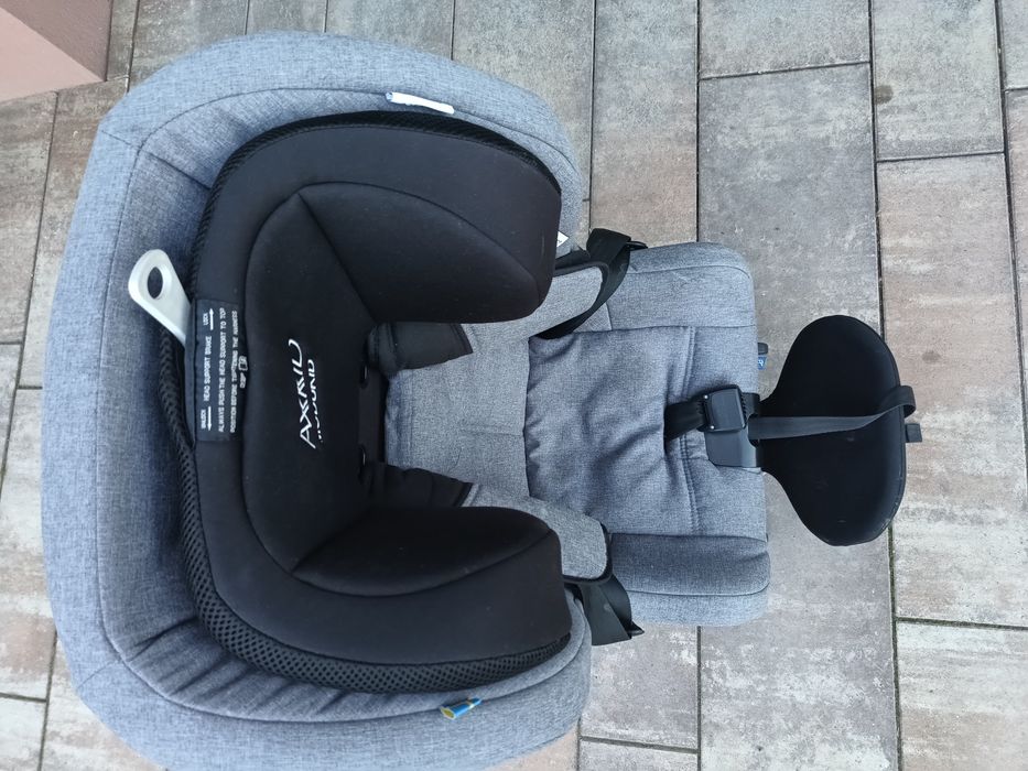 Fotelik samochodowy Axkid Modukid ISOFIX 61-105 cm do 18 kg IDEALNY