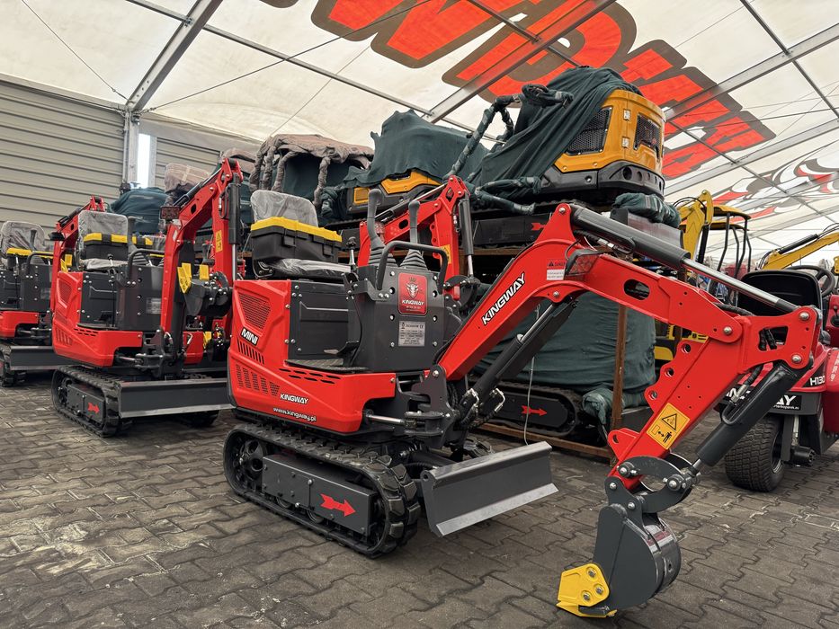 Minikoparka 650 kg Mini benzyna Loncin