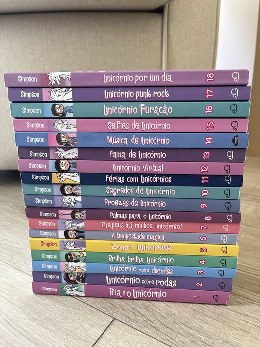 Coleção completa “Bia e o Unicornio”