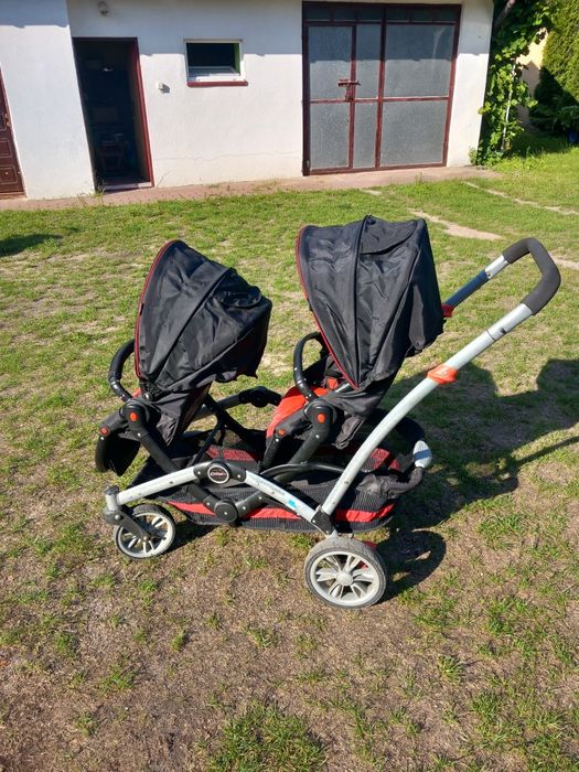 Wózek spacerówka podwójny
