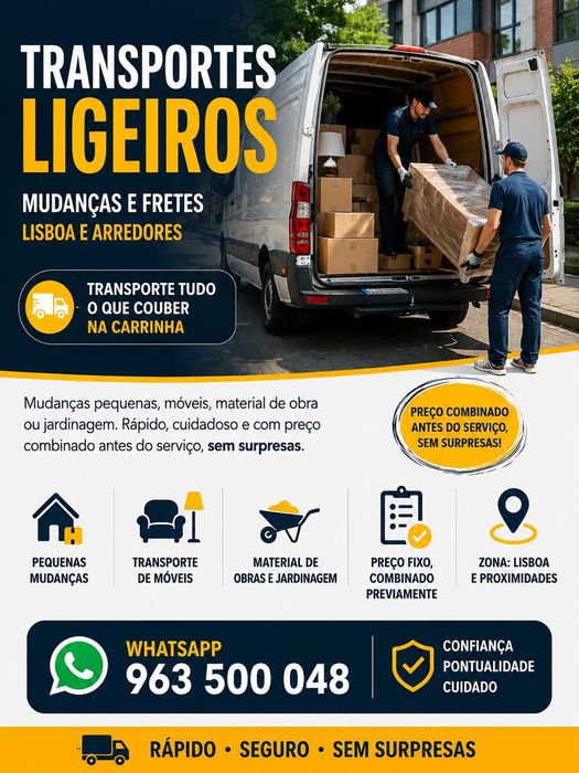 Mudanças e Fretes Já! Preço Combinado, Sem Surpresas
