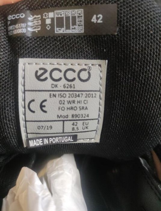 Ботинки ECCO Professional PRO 2.0 MID GTX  39р 41р 42р 43р 44р 45р