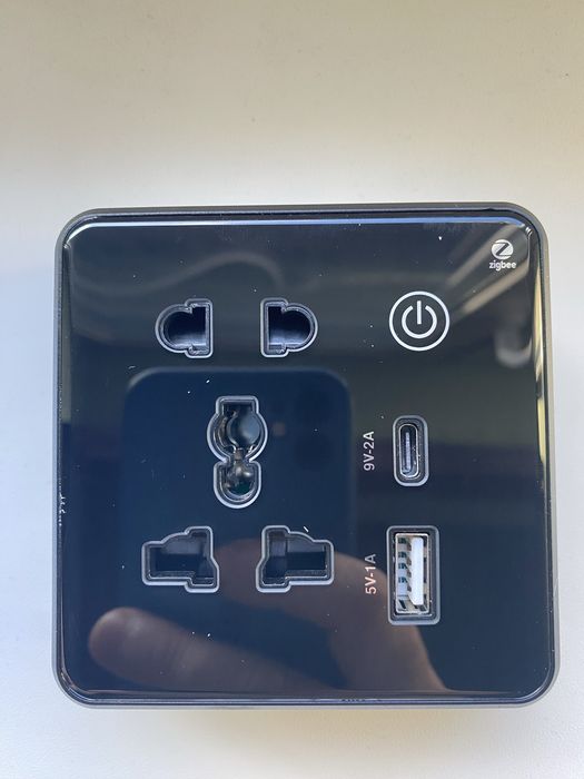 Розетка Zigbee Tuya Smart life usb/type c