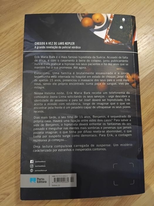 O Hipnostista de Lars Kepler