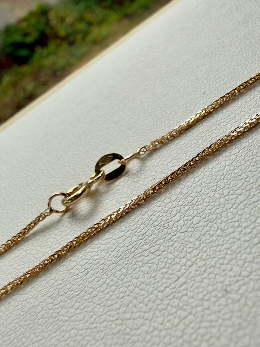 Łańcuszek złoty 585, 1,86 g, 50 cm – elegancki p982