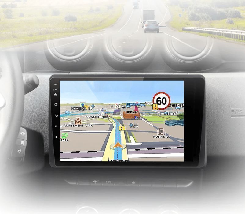 Dacia Duster / Arkana – Radio Android 15 9" CarPlay Android Auto 2GB/32GB GPS Nawigacja Stacja Multimedialna WiFi Bluetooth DSP PL