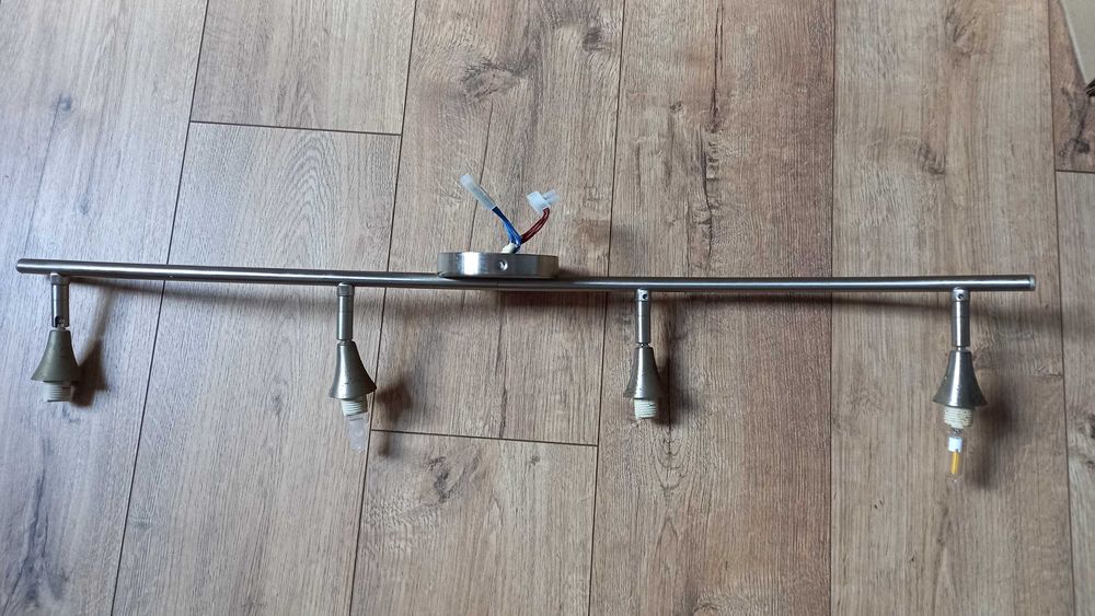 Lampa sufitowa 4xG9 (tymczasowa do remontu mieszkania)