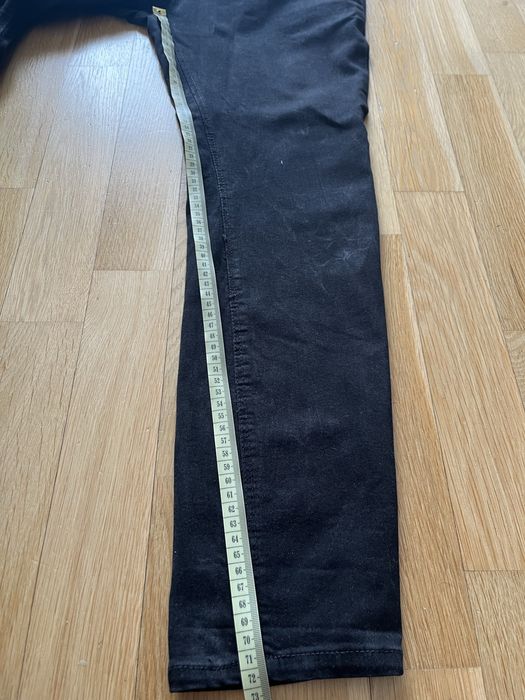 Czarne spodnie męskie Pull&Bear 42 rurki