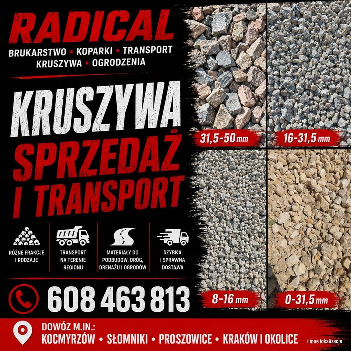 RADICAL Kruszywa Transport
