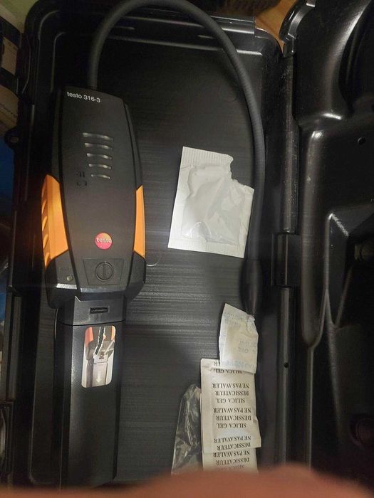 Detector de fugas eletrónico TESTO 316-3 - COMO NOVO