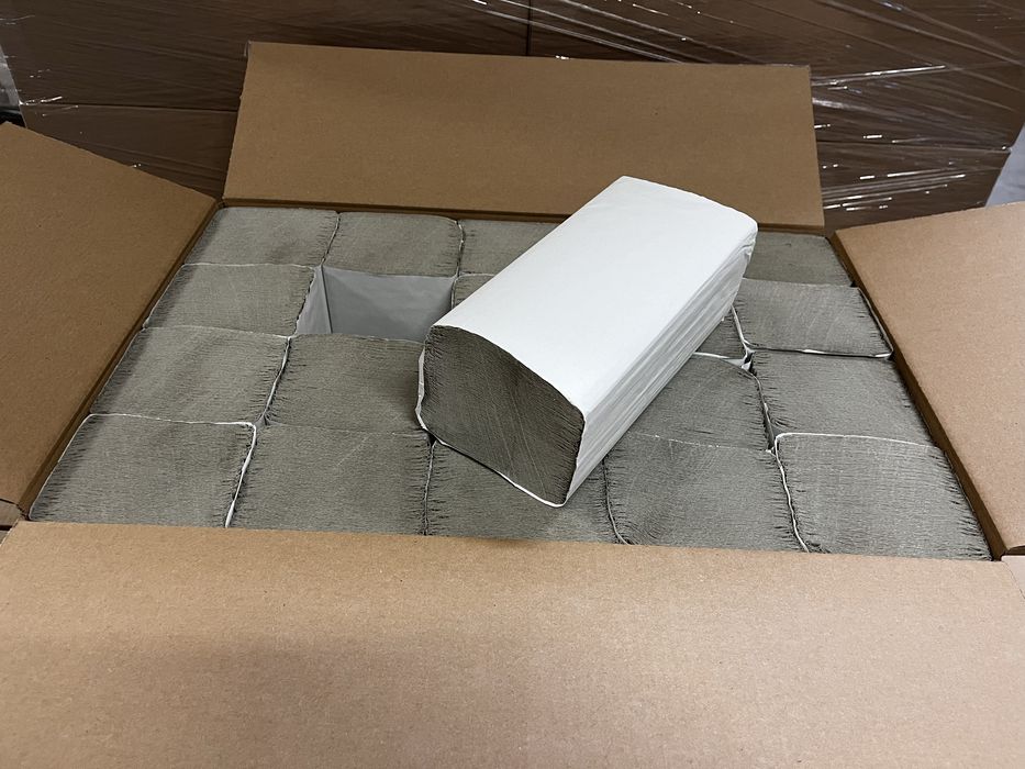 Ręcznik ZZ składany szary 1 warstwa 4000L 22x24 cm